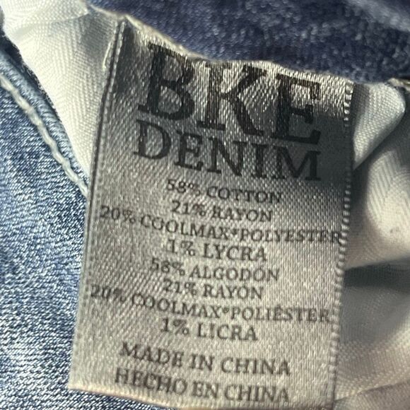 BKE Aiden Jeans Men's 30R Blue Bootleg Stretch Denim - Picture 6 of 6